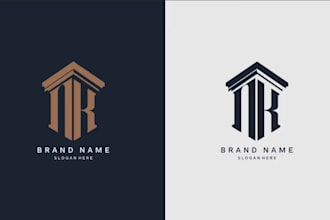 design a premium law firm logo
