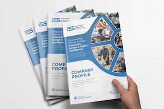 design digital brochure newsletter magazine cover layout product catalog b2b b2c