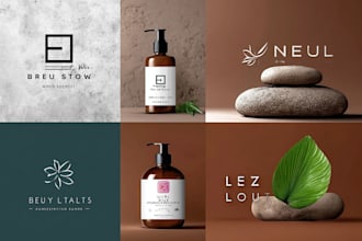 design luxury and aesthetic beauty and skin care logo