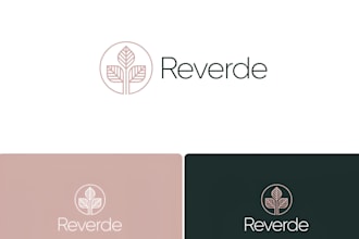 design a modern lawn care and landscaping business logo