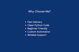create python automation scripts and tools