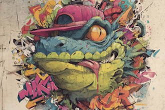 turn your ideas into urban graffiti art