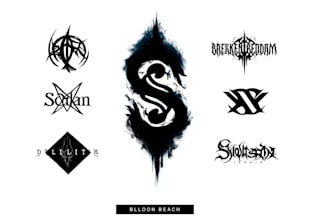 create a badass logo for your punk grunge metal band