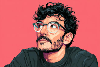 make a awesome pixel art avatar and portrait