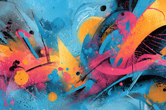 do illustration expresionism art, graffity, abstract