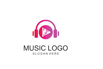 design a modern and professional music logo