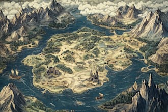 do amazing fantasy dnd map
