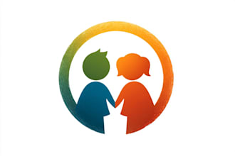 design education, preschool, university, daycare, childcare logo