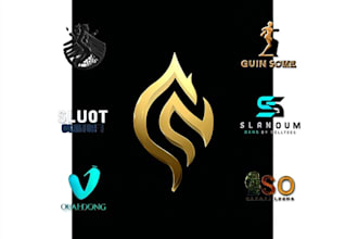 design professional modern business logo design