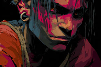 fantasy horror and fantasy horror character
