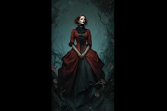 create psychological fantasy horror stories