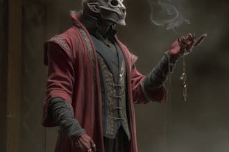 fantasy horror and fantasy horror character