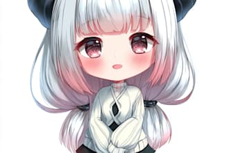 draw your character in chibi style