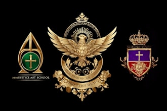 design a professional church and school seal logo