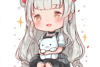 design custom chibi character art