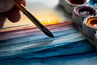 create a hand drawn illustration
