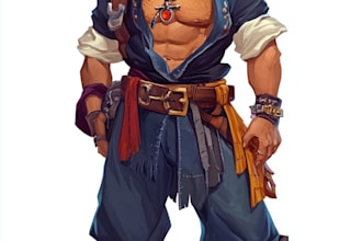 design 2d game character