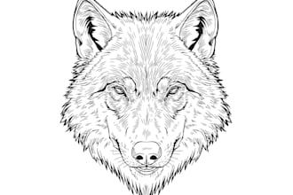 draw your wolf character