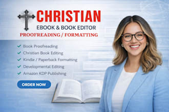 do christian formatting for your christian devotional and christian manuscript