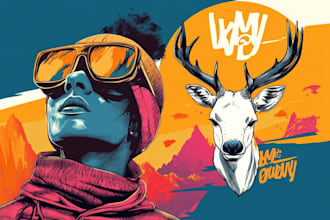 bring your ideas to life with custom vector art and illustrations