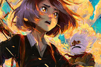 draw anime illustration cartoon illustration anime fanart