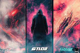 create futuristic and high end album cover art for you