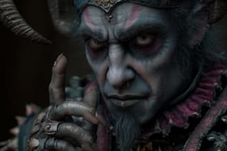 fantasy horror and fantasy horror character