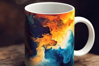 draw a mug or coffee mug design