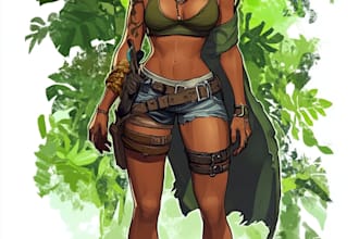 design 2d game character