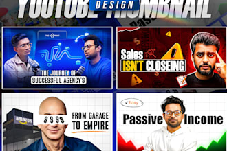 design fiverr gig thumbnail image cover and youtube