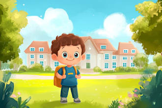 do children book illustrations, comic and artwork