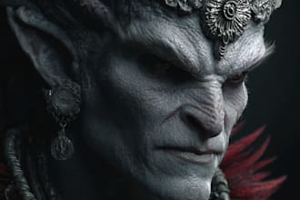 fantasy horror and fantasy horror character