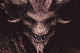 do illustration horror art poster halloween monster art