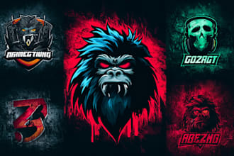 do gaming mascot sports logo design