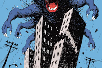 create draw special comic illustration or graphic novel