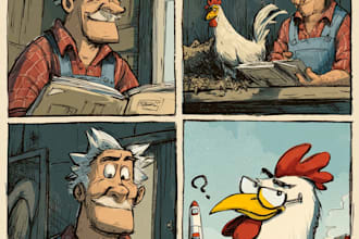 create comic graphic novel comic strip