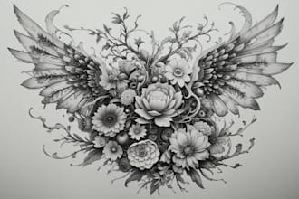 design super artistic tattoo designs in japanese style