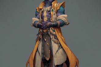 draw your oc, world of warcraft or dnd fantasy character