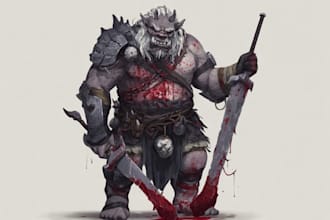 fantasy horror and fantasy horror character