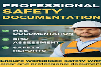 help with safety documentation, risk assessment and hse reports