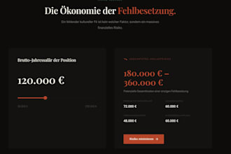 built a highclass website deployed on german server