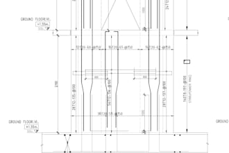 autocad architectural and structural drawings