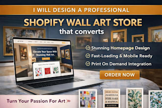 design wall art shopify store print on demand wall art home decor pod website