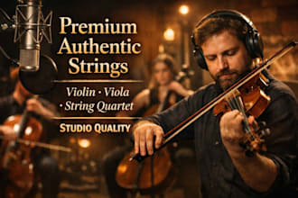 record a premium string section with authentic orchestral sound