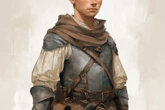 draw your dnd character or fantasy rpg character art