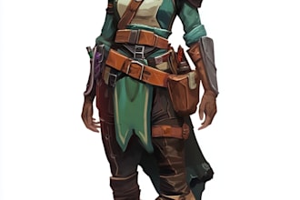draw your rpg game character design