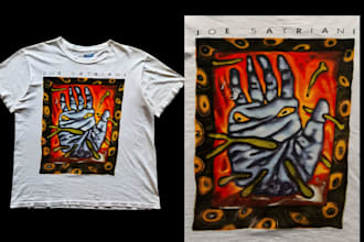 create psychedelic trippy t shirt design poster flyer music concert gig poster