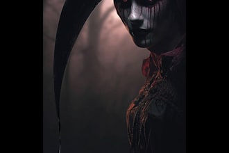 draw darkart black white artwork occult deathmetal artwork