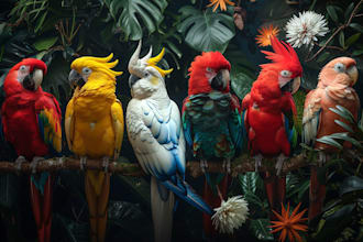 draw any bird species for you