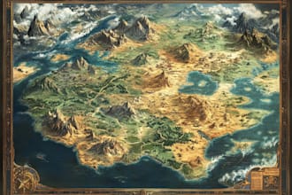 do fantasy map design